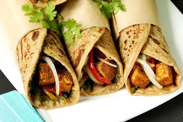 Best paneer kathi roll in Calgary and Edmonton